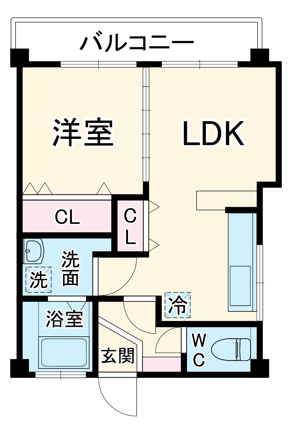 メゾンドジョコⅡの間取り