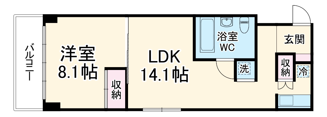 KAGAYAKI SQUAREの間取り