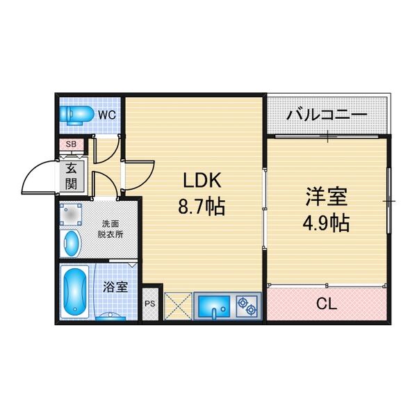 サファイア元柴田の間取り