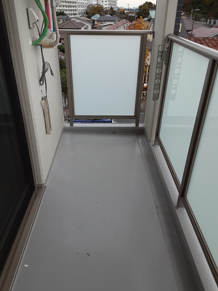 12/29 バルコニー