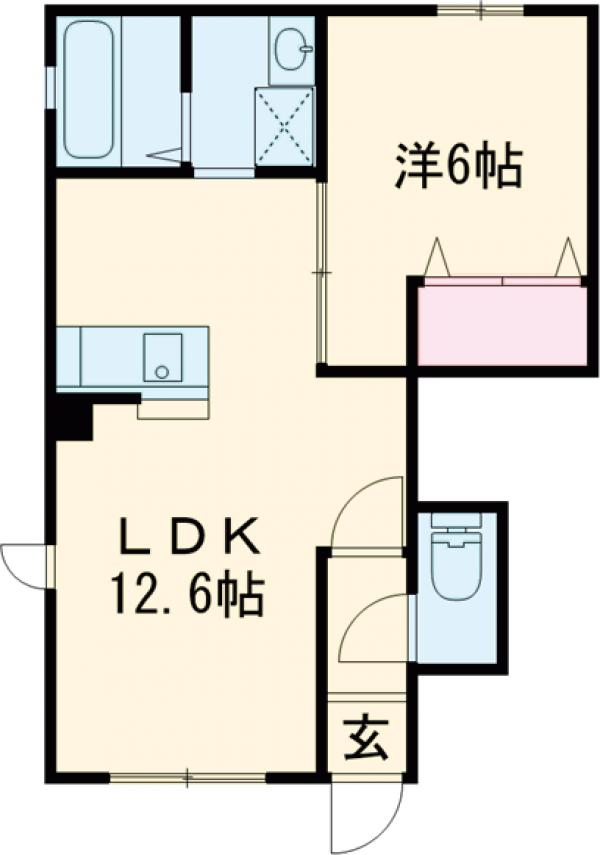 サンハイム相模原中央の間取り