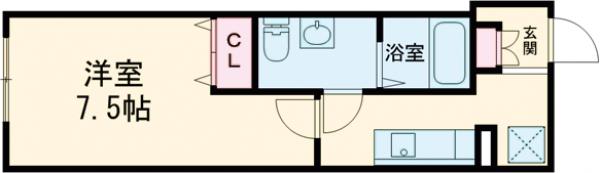 エクスフォート板橋の間取り