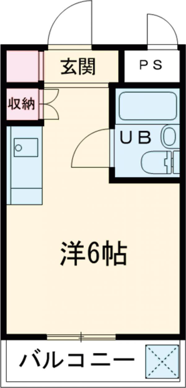 ベルポアン梅ヶ丘の間取り