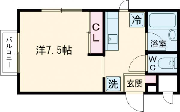 新町フラワーホームの間取り