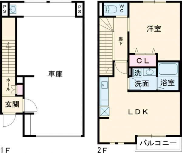 アヴァンティ環八西台の間取り