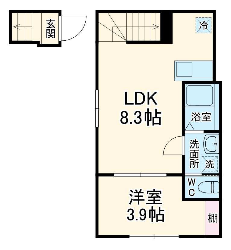 vinosity 船橋飯山満の間取り