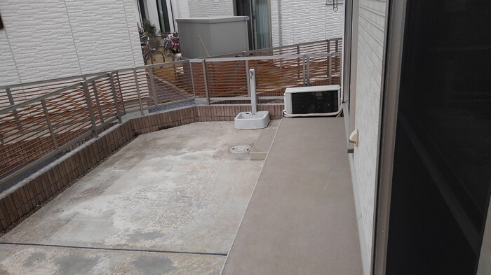 12/26 バルコニー