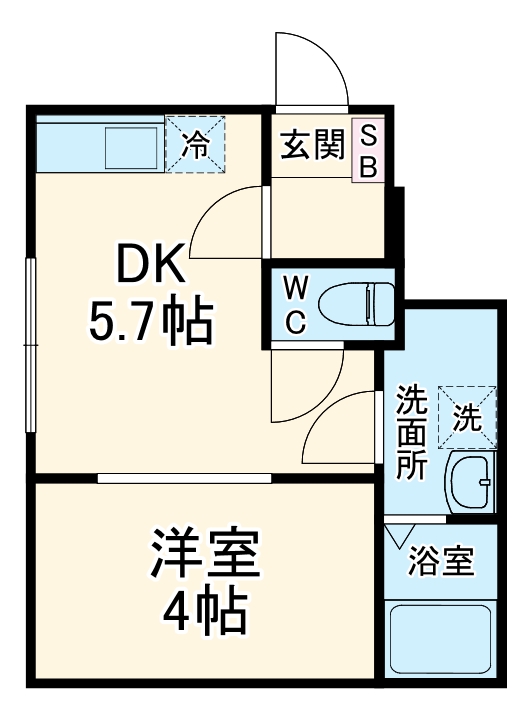 DAYS勝田台南の間取り