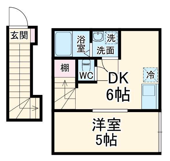 DAYS勝田台南の間取り