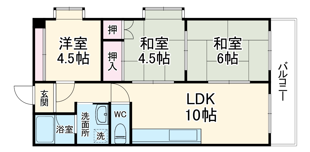 メゾン・ド・フロールの間取り