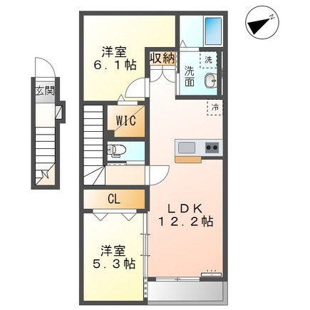 アムールの間取り