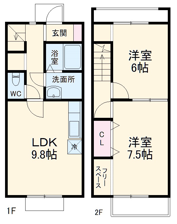 Verdeみどり野ⅡAの間取り