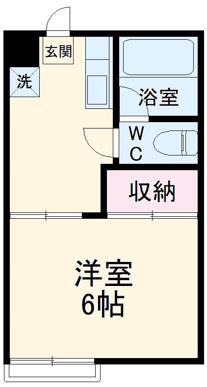 第二伸興ハイツの間取り