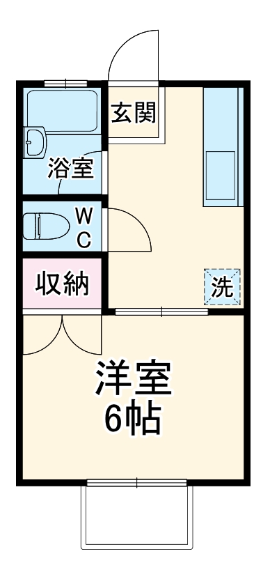 ウイングCの間取り