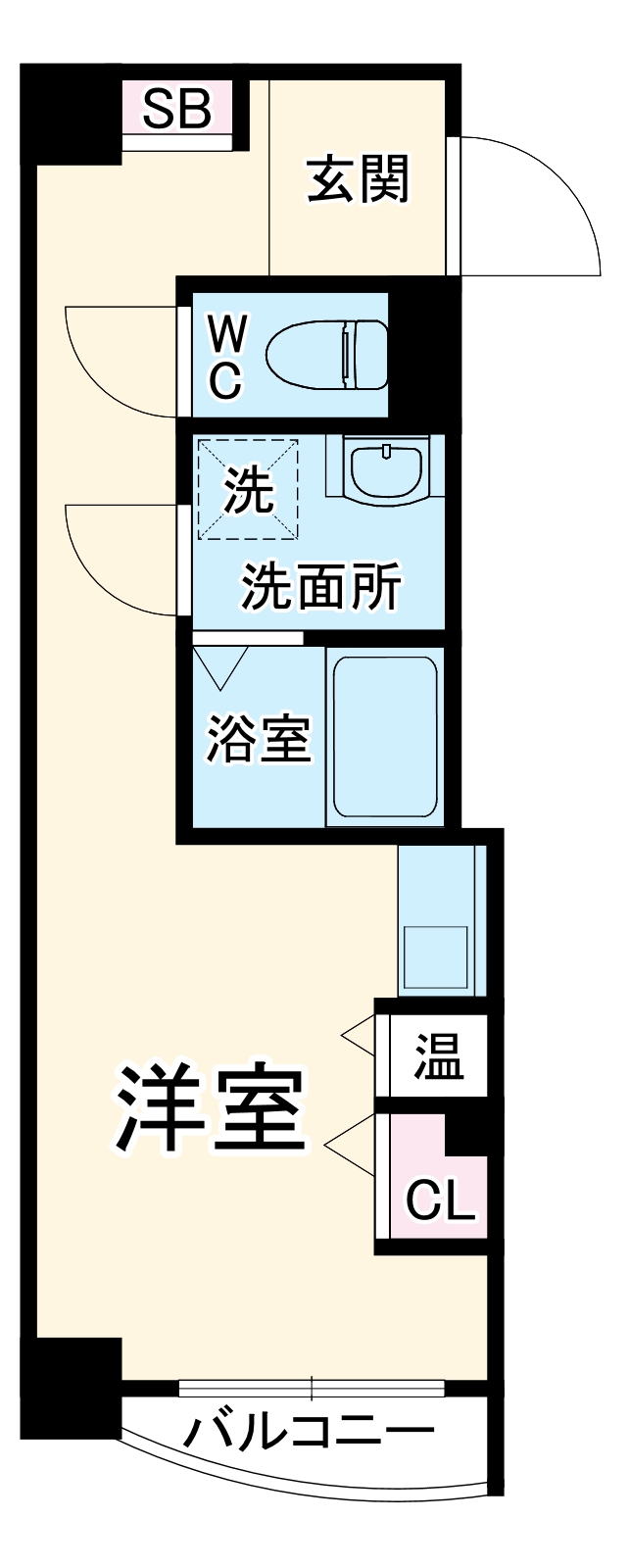 サニーハウス豊中の間取り