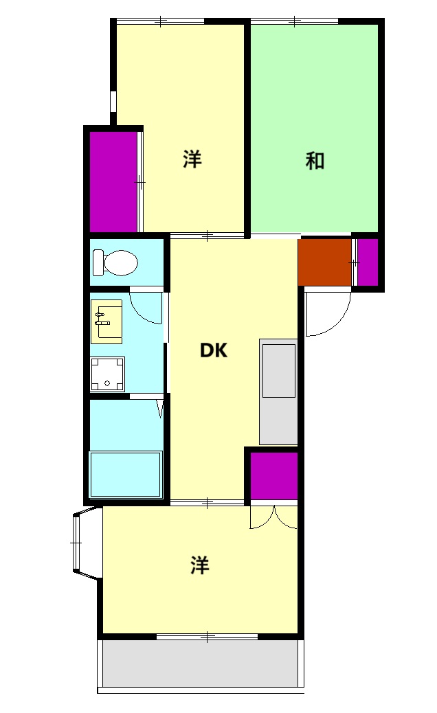 コミューハウスの間取り