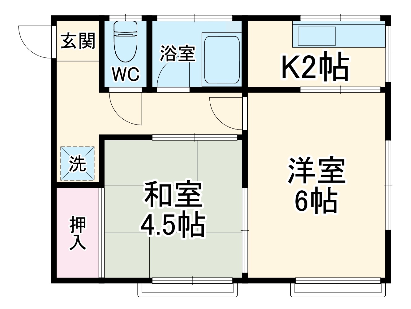 テラス西調布の間取り