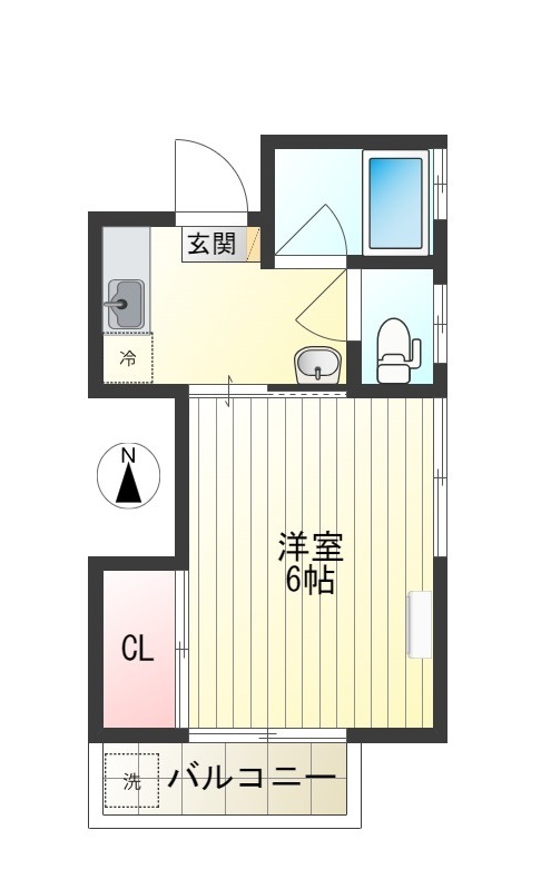 ハイツピクニックの間取り