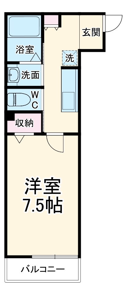 Will Arc狭山の間取り