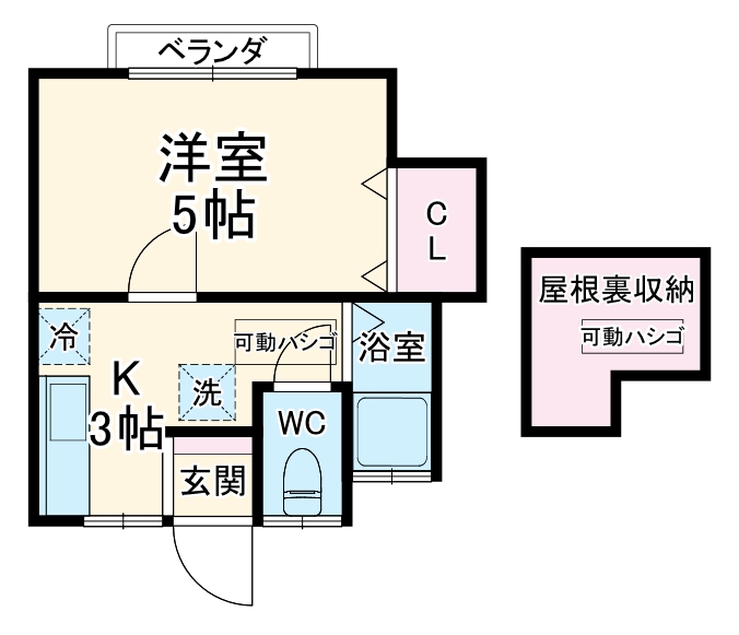 サンロイヤル元住吉の間取り