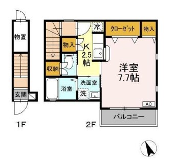 ベルフォーレの間取り