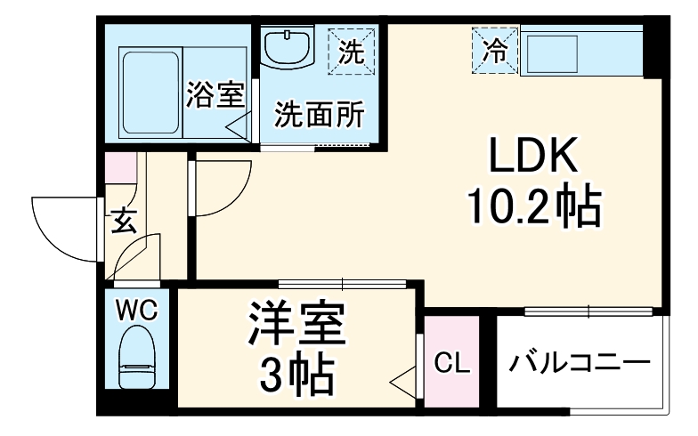 Jack hanazonoⅠの間取り