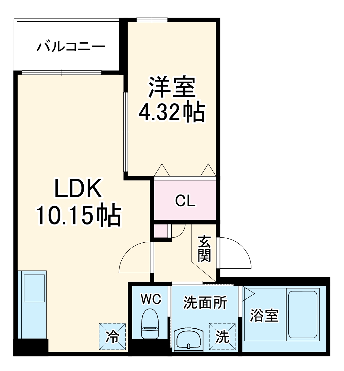 Jack yurakuⅠの間取り