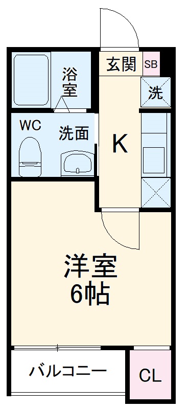 メゾン フルールの間取り