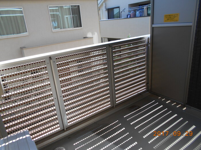 11/19 バルコニー