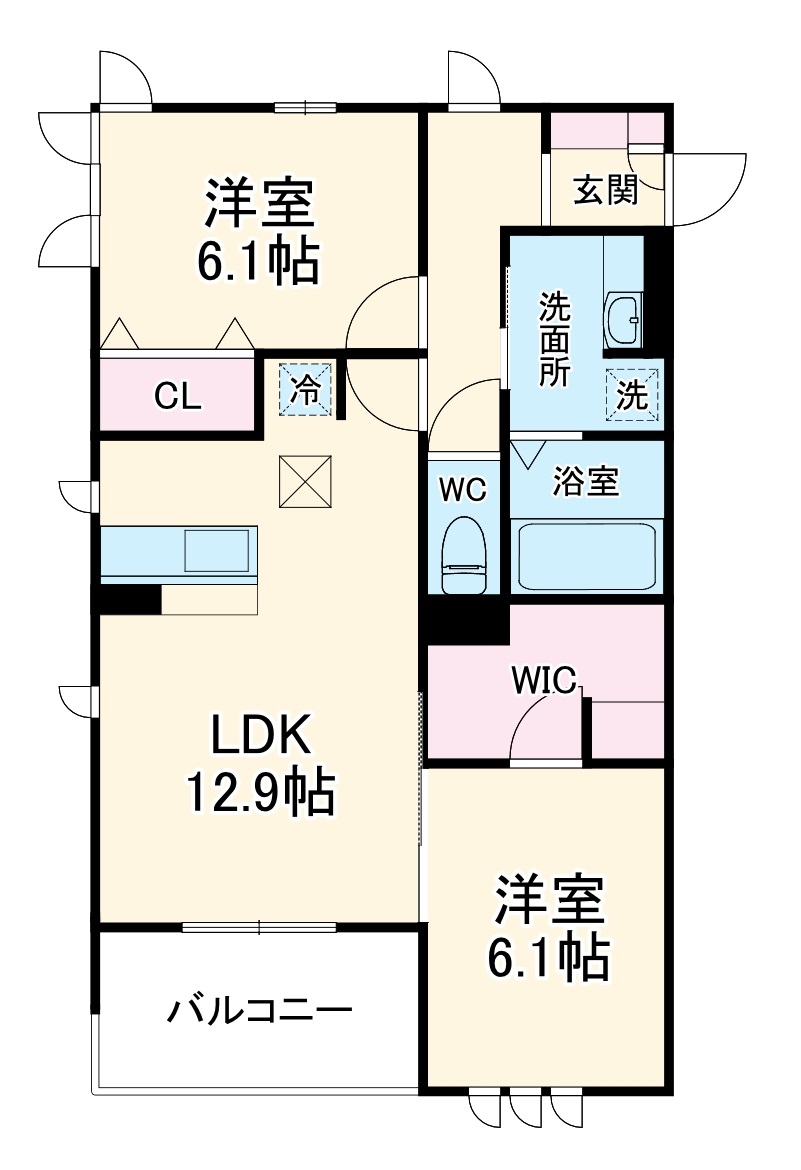2/24 間取