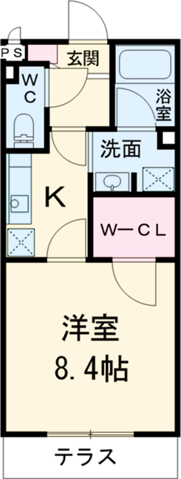 シモソフィーの間取り