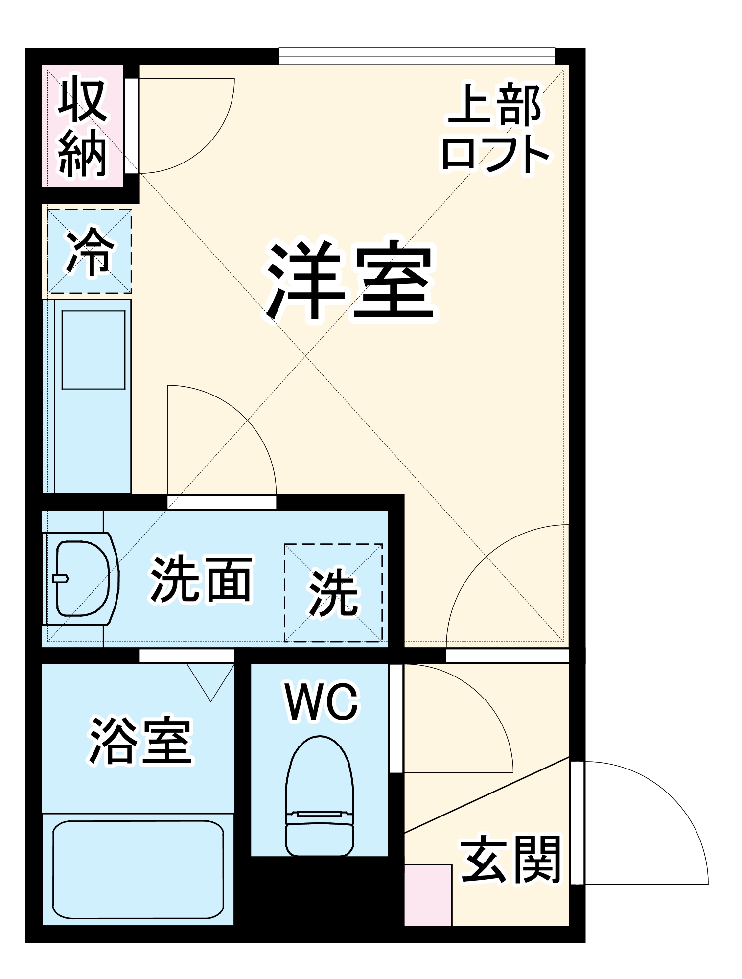 べステージ大船Ⅲの間取り