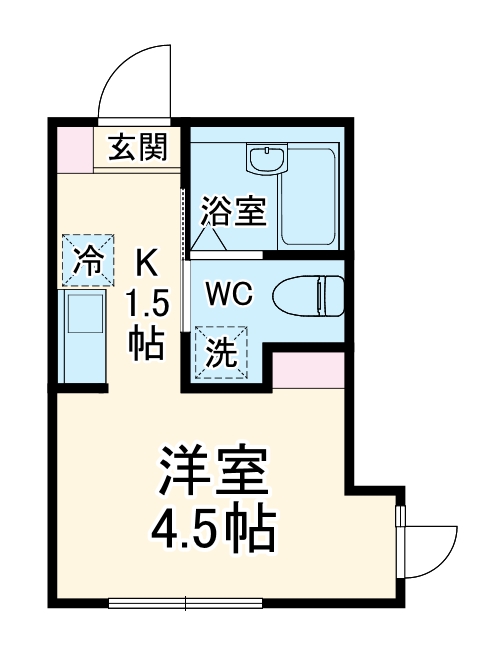 BACE亀井野の間取り