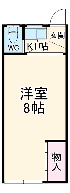 川原アパートの間取り