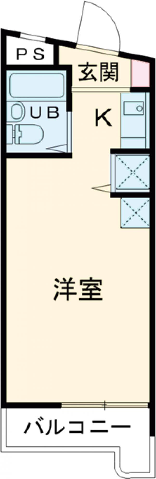 プレール中野Ⅱの間取り