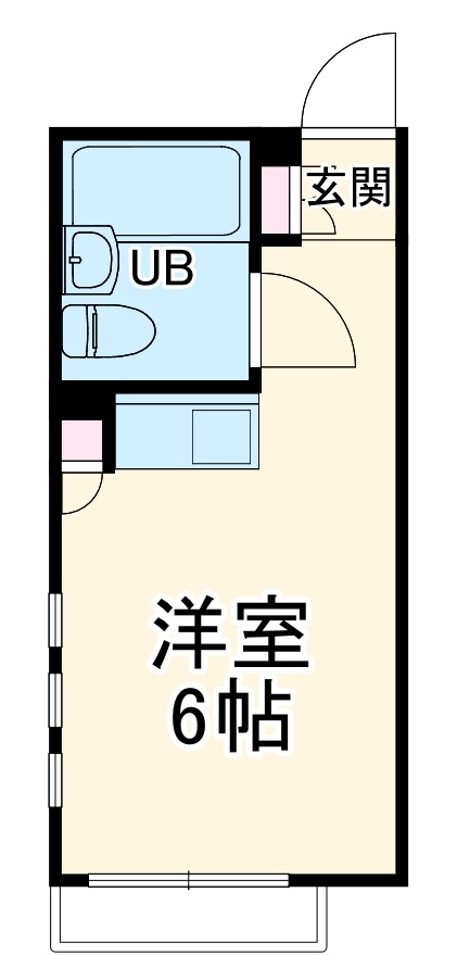 サンライズマンション狛江の間取り