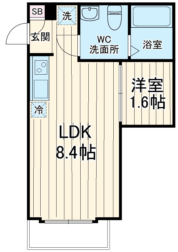 Fairy Ⅰの間取り