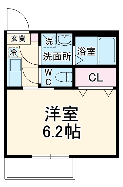 アリビオ川越の間取り