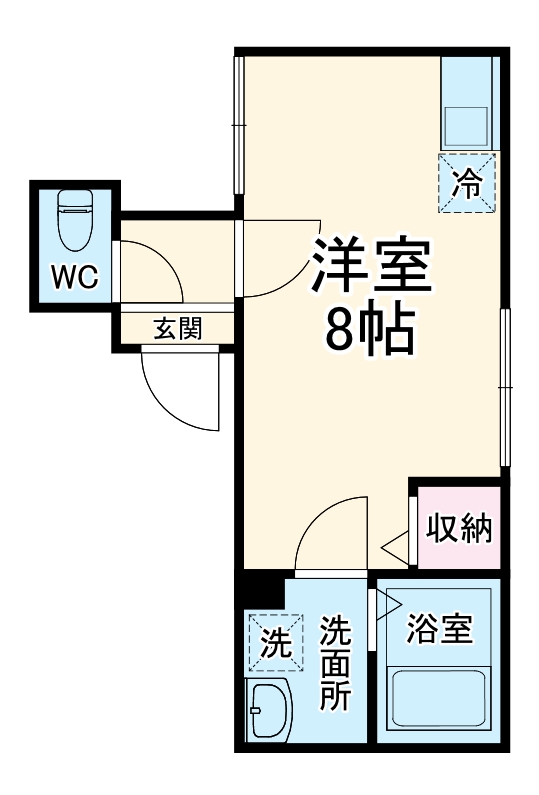 MELDIA大宮Ⅲの間取り