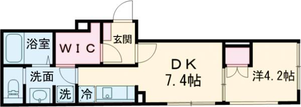 SOU明大前の間取り