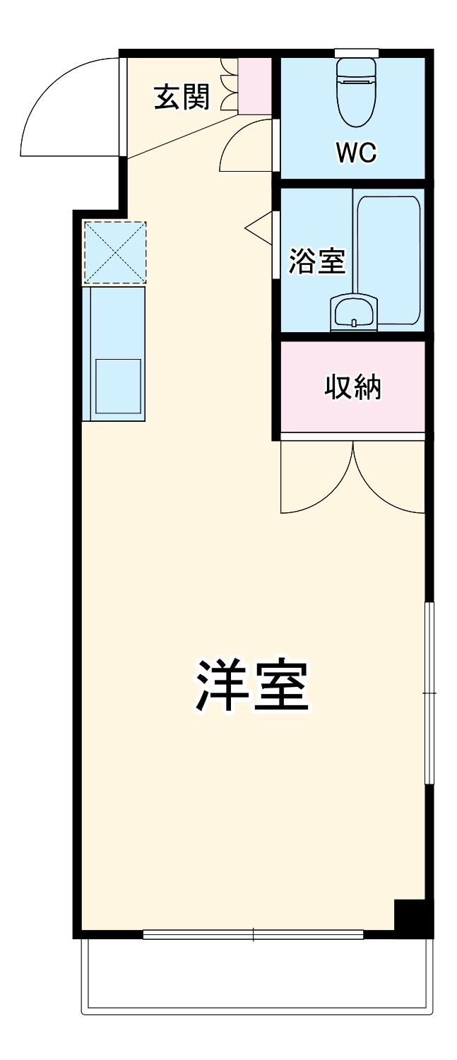 ホワイトハイツの間取り