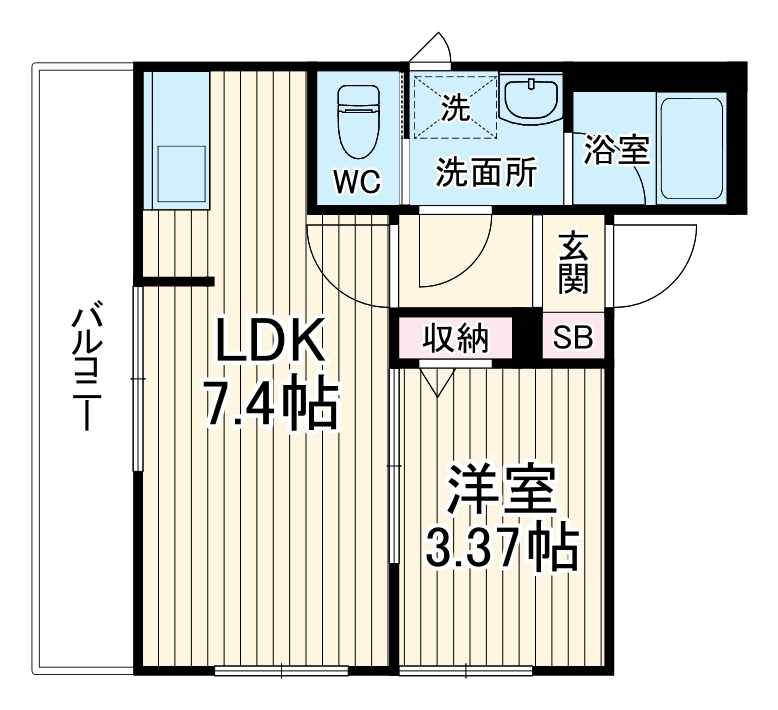 ルミエール朝霞台の間取り