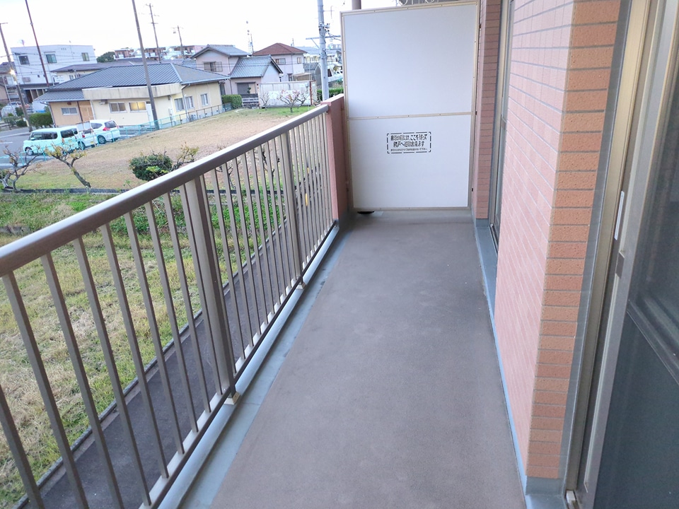 10/19 バルコニー
