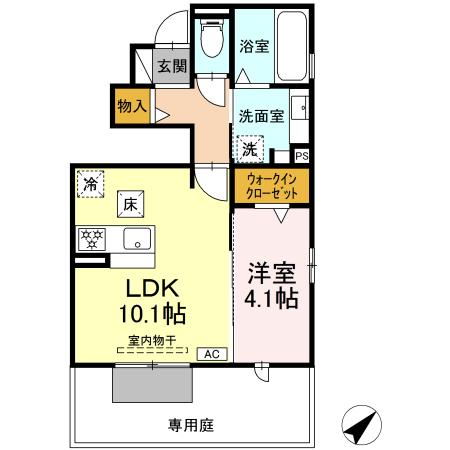 D-avanceつつじが丘の間取り