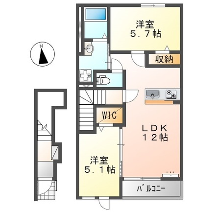 ラルジュの間取り