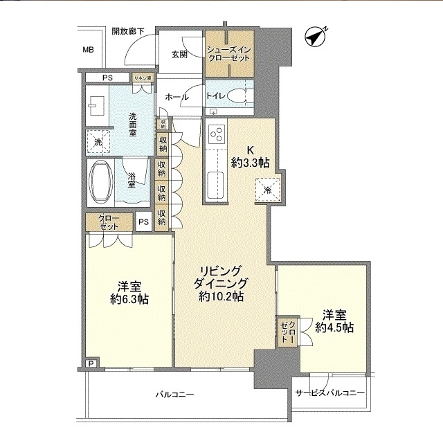 2/30 間取