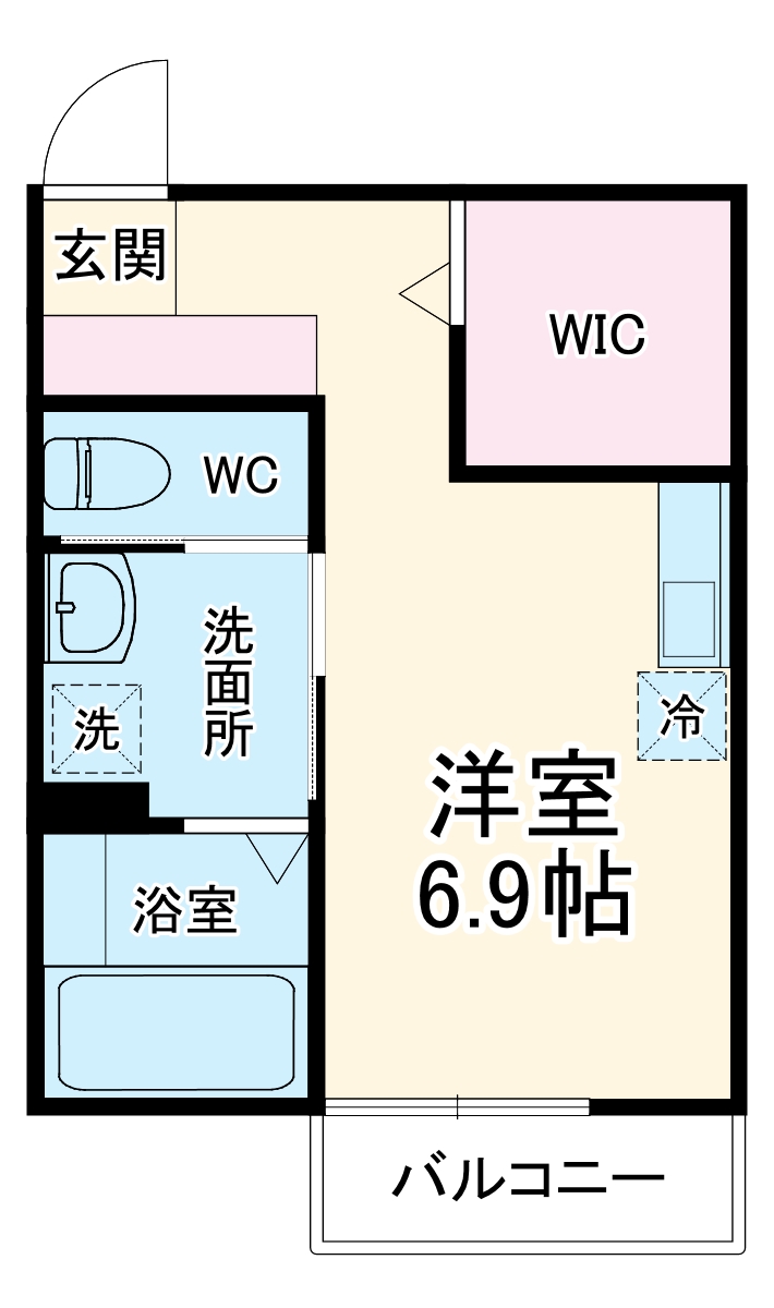 サラブレッドSOULの間取り