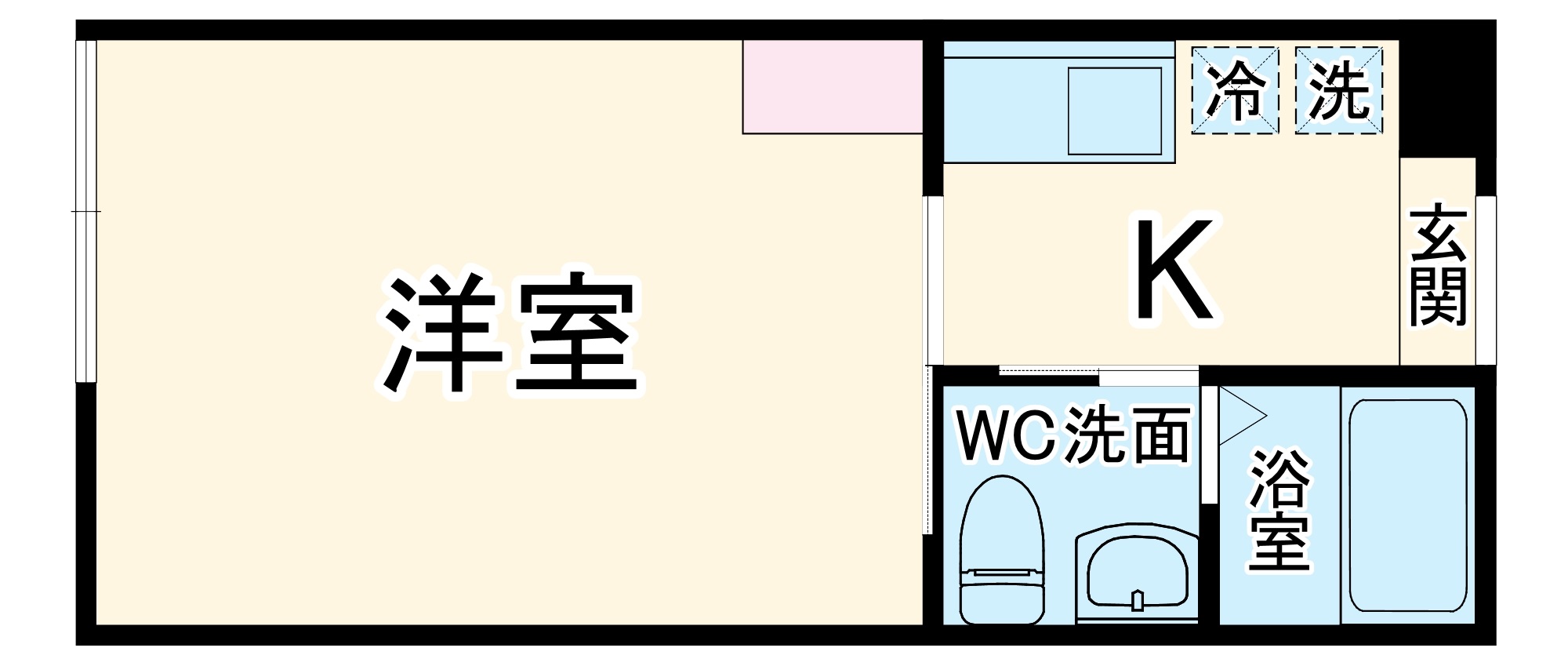 サンクトスコート五条室町の間取り