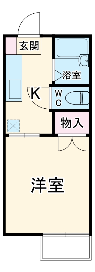 フロイデンハイムの間取り
