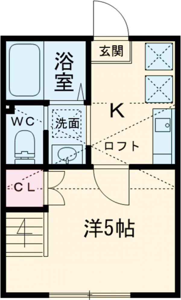 シティハイツ程久保2丁目の間取り